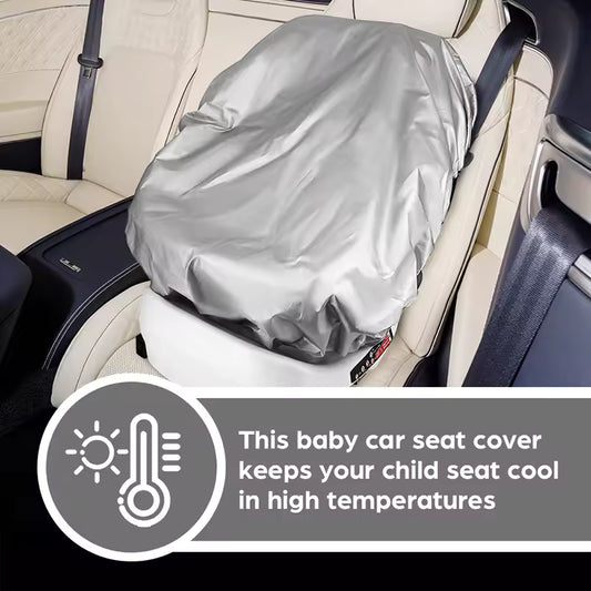 Car Seat Sun Cover — UPF 50+ Heat Shield for Baby Car Seats