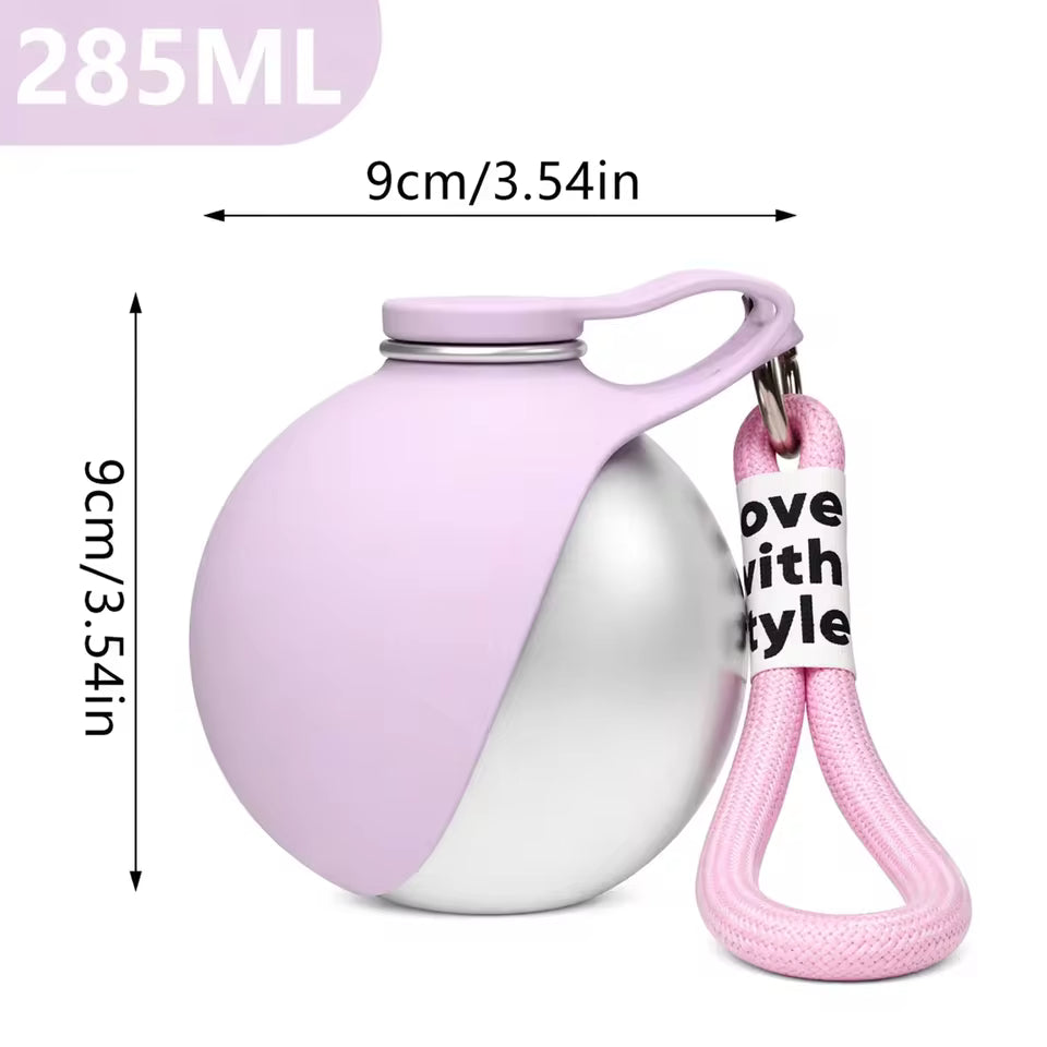 Portable dog water bottle