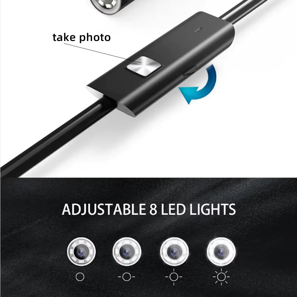 USB-C Dual Lense Endoscope