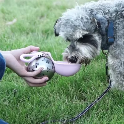 Portable dog water bottle