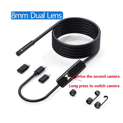 USB-C Dual Lense Endoscope